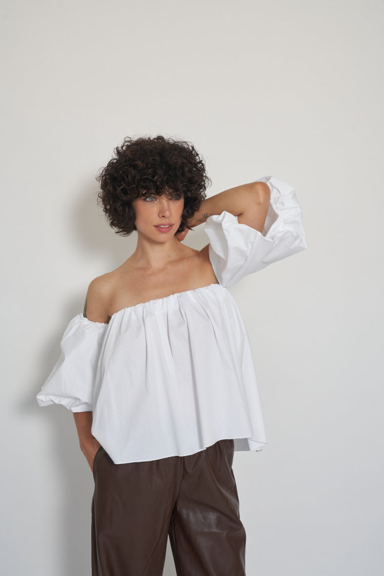 Bustier manche boule
