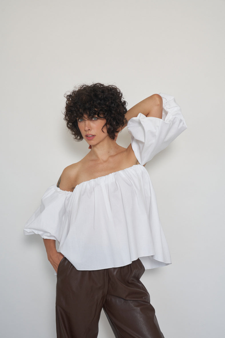 Bustier manche boule