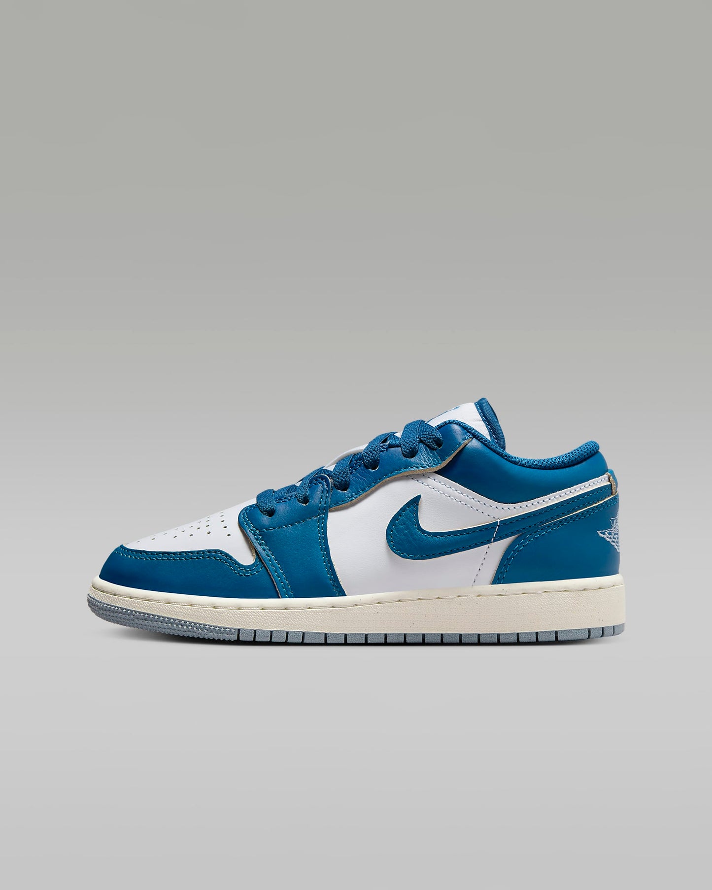 AIR JORDAN 1 LOW SE Blanc/Blue Grey/Sail/Industrial Blue