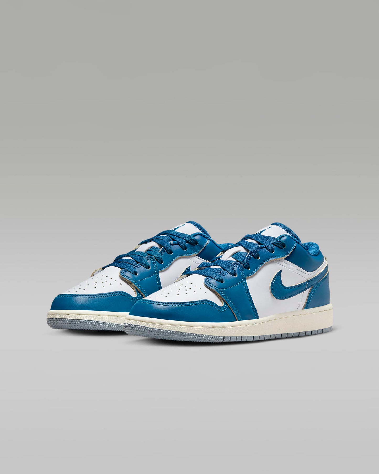 AIR JORDAN 1 LOW SE Blanc/Blue Grey/Sail/Industrial Blue