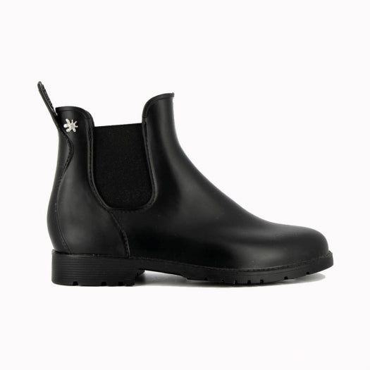 JUMPY NOIR/NOIR BOTTINES FEMME MEDUSE