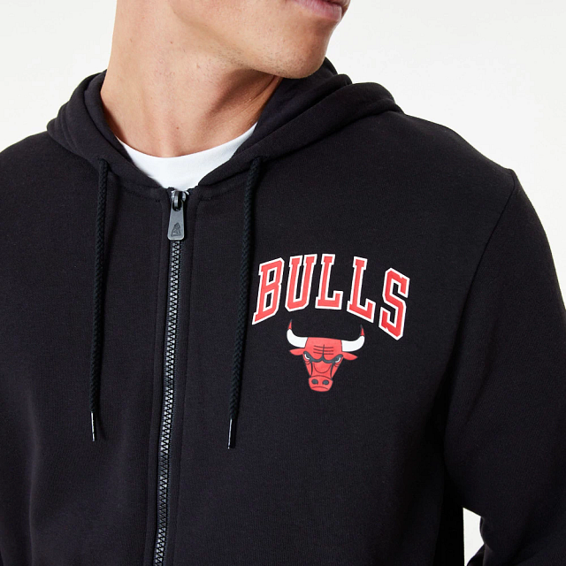 Sweat Shirt NEW ERA - CHICAGO BULLS Full Zip