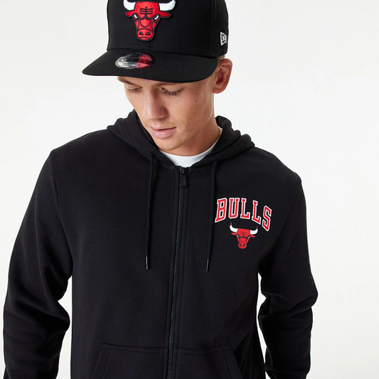 Sweat Shirt NEW ERA - CHICAGO BULLS Full Zip