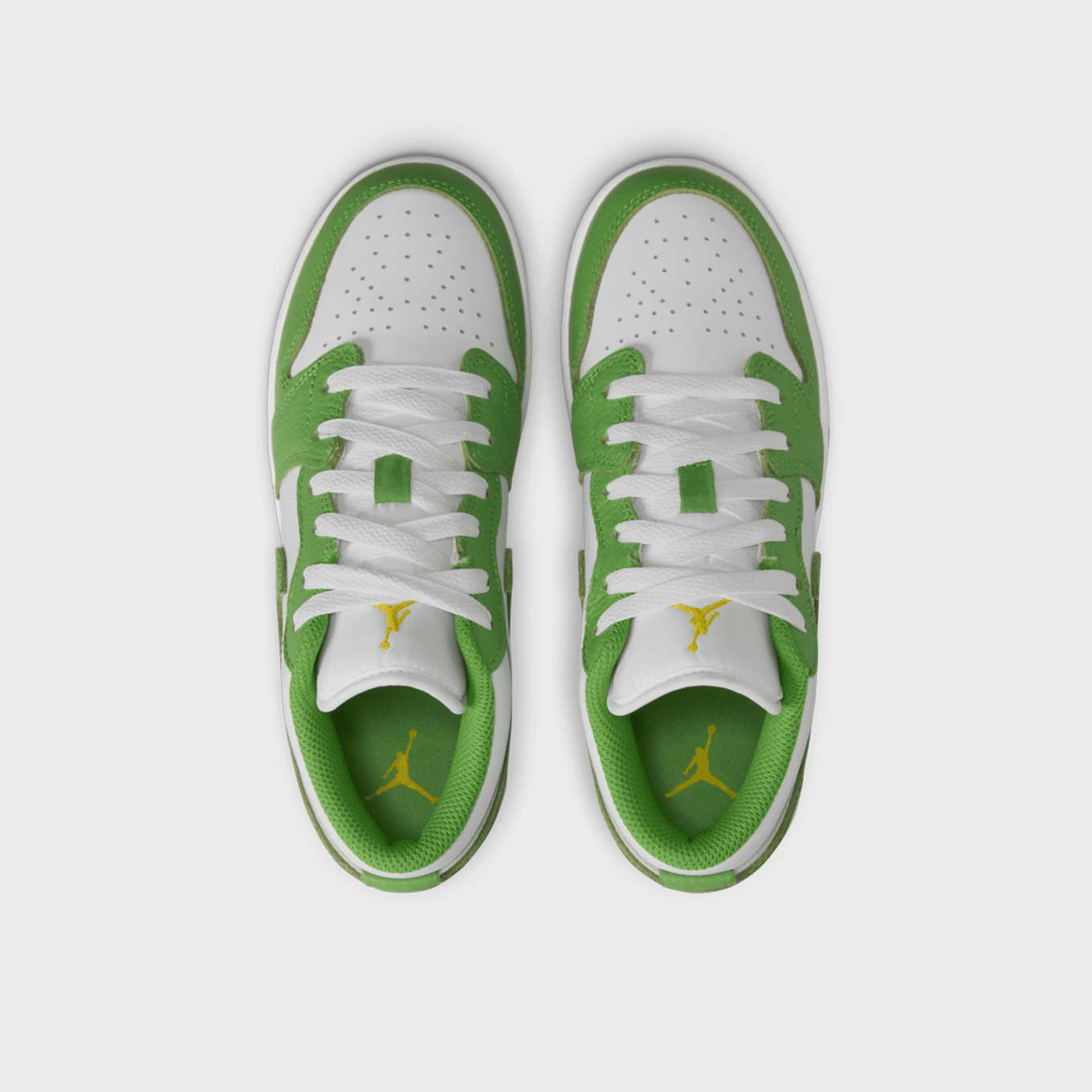 AIR JORDAN 1 LOW SE BG BLANC/ECLAIR/CHLOROPHYLLE